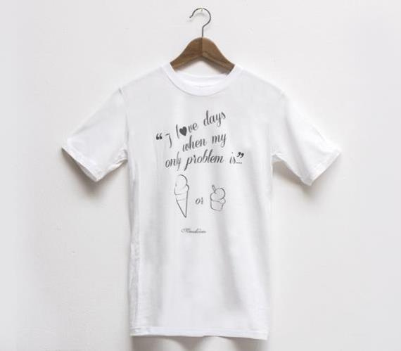 Tshirt UNISEX bianche Meno18